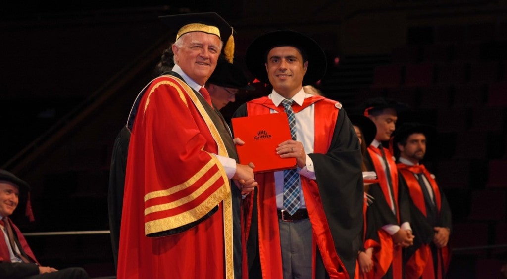 Graduation Ceremony, PhD Project Management and Graduate Certificate in Higher Education from Griffith University, Brisbane Exhibition and Convention Centre, Brisbane, Queensland, Australia, 2018